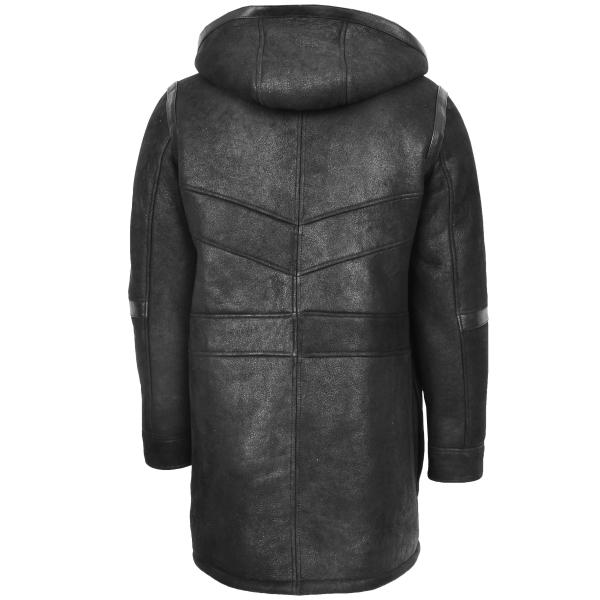 Winter Duffle Coat Bain Black