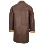 Men Coat Bain Brown