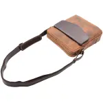 Men Hunter Crossbody Bag Organiser Genuine Leather