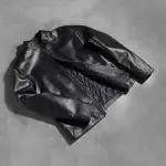 Alex Black Leather Biker Jacket