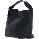 Deep Blue Hobo Bag in Soft Leather