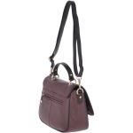 Leather women's Medium Handbag Burgundy