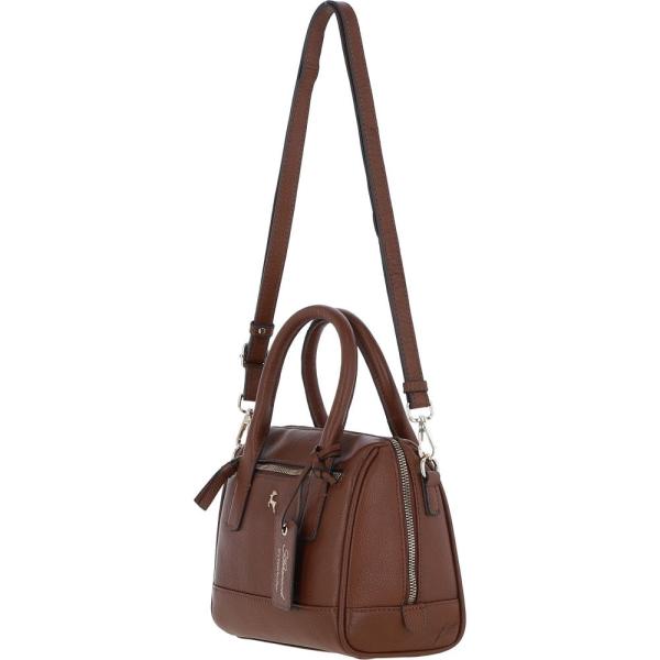 Tote Crossbody Bag 2 Tone Tan