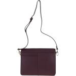 Two Sections Shoulder Bag Burgundy