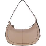 Ashwood Women's Curved Leather Shoulder Bag Parafin