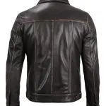 Infinity Leather Men Trucker Jacket