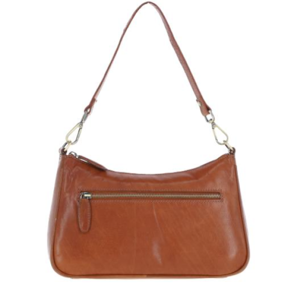 Leather Shoulder Bag Honey