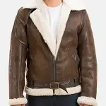 Forest Double Face Shearling Jacket