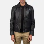 Inferno Black Leather Jacket