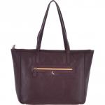 Medium Leather Handbag Merlot