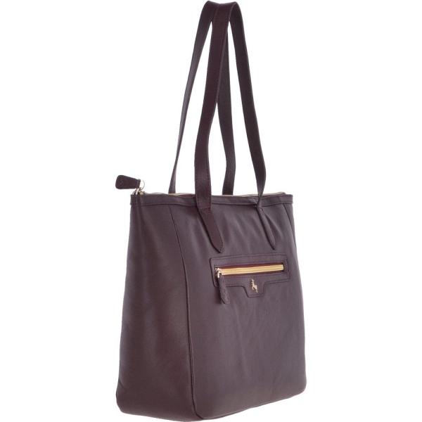 Medium Leather Handbag Merlot