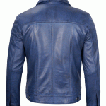 Infinity Leather Men Trucker Jacket