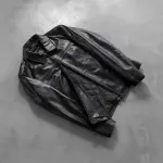 Mystical Black Leather Jacket