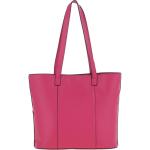 Real Leather Tote Bag Rasberry Sorbet