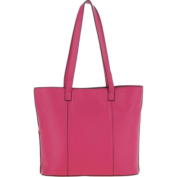 Real Leather Tote Bag Rasberry Sorbet