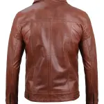 Infinity Leather Men Trucker Jacket