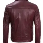 Infinity Leather Men Trucker Jacket