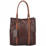 Unisex Shopper Work Bag Brown