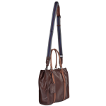 Unisex Shopper Work Bag Brown