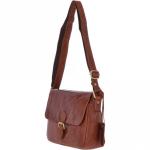 Vintage Leather Cross Body Shoulder Bag Honey